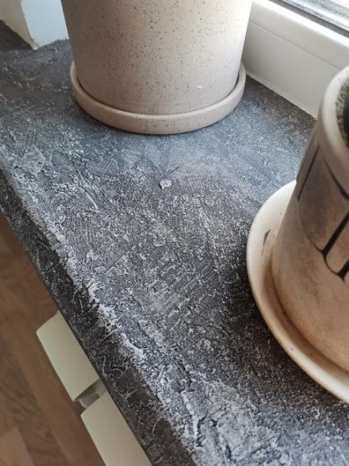 Переделка пластикового подоконника в Каменный. 01