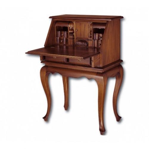 При выборе мебели для кабинета дома, самым важным элементом является письменный стол из массива. 07