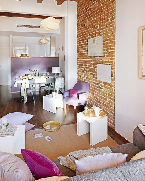 Квартира, в которой все предметы идеально подобраны по стилю и цветам, выглядит скучновато. 05