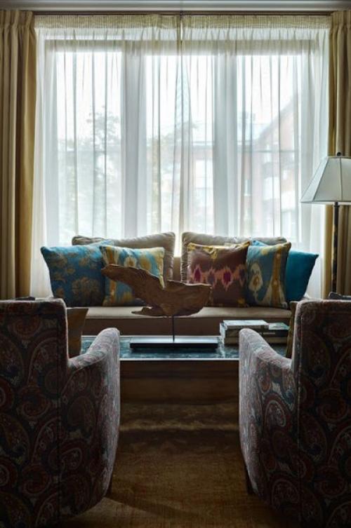 Классический интерьер с этническими нотками. 04