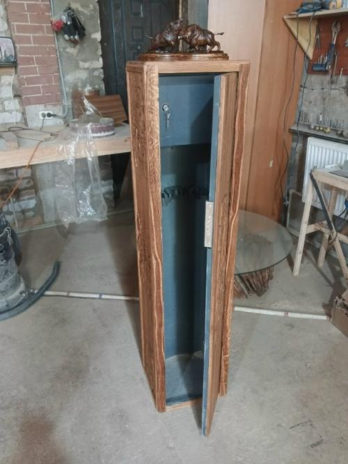 Уникальный охотничий сейф от артели мастеров - настоящая гордость владельца! 08