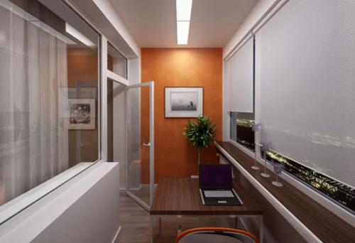 Освещение на балконе. 04