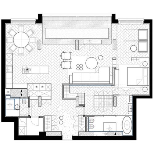 Квартира с мини - садом и зоной для йоги ч. 3. 08