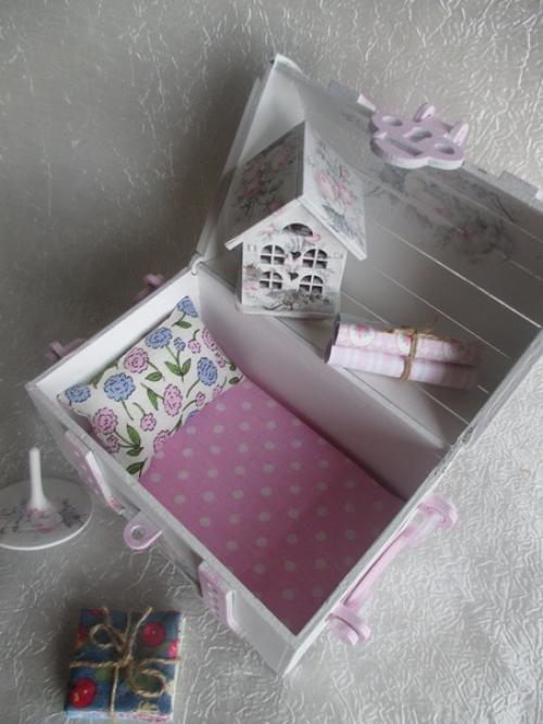 Потянуло к сундуку, в стиле шебби шик. 02