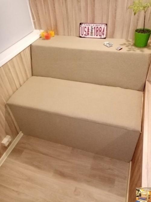 Вот такая интересная идея для балкона. 02