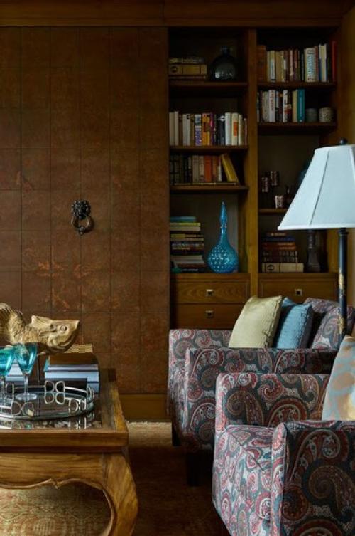 Классический интерьер с этническими нотками. 02