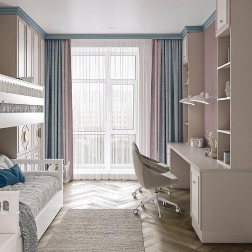 Только посмотрите на эту нежнейшую детскую комнату. 05