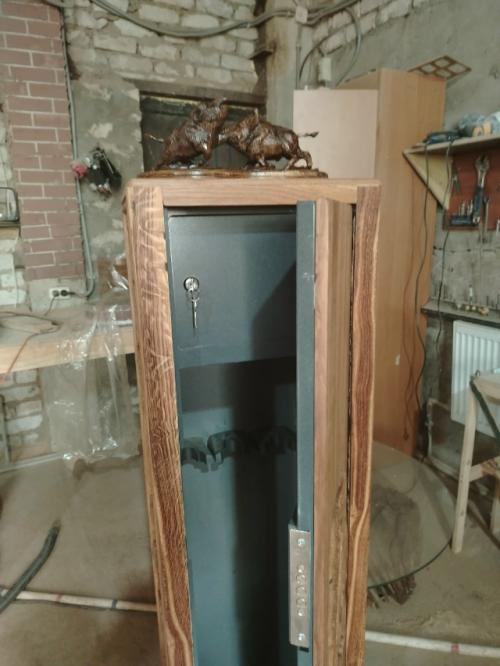 Уникальный охотничий сейф от артели мастеров - настоящая гордость владельца! 07