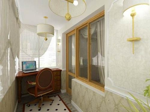 Освещение на балконе. 03