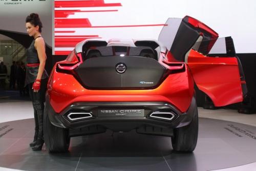 Nissan представил свой новый концепт Gripz на франкфуртском автосалоне. 07