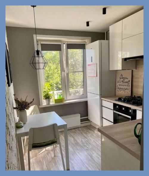 Светлый и продуманный интерьер небольшой квартиры. 01