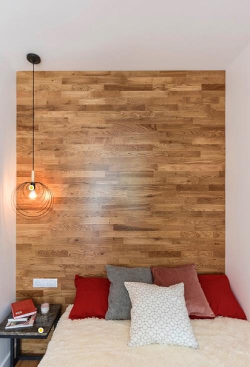 Маленькая квартира - студия с кухней в коридоре. 04