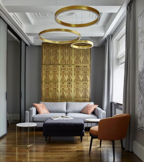 Ар - деко и современная классика: московская квартира 47 м ч. 1. 03