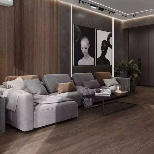 В интерьере этой кухни - гостиной площадью 27 кв. 04