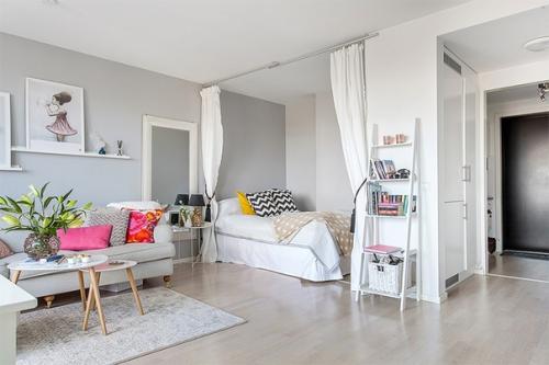 Зонирование однокомнатной квартиры. 04