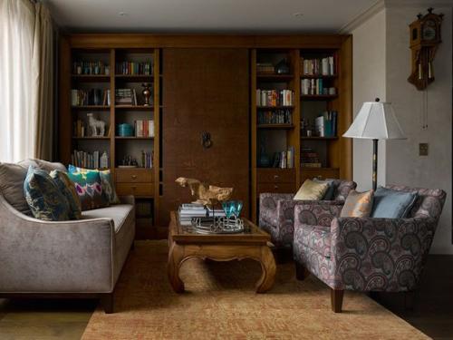 Классический интерьер с этническими нотками. 03