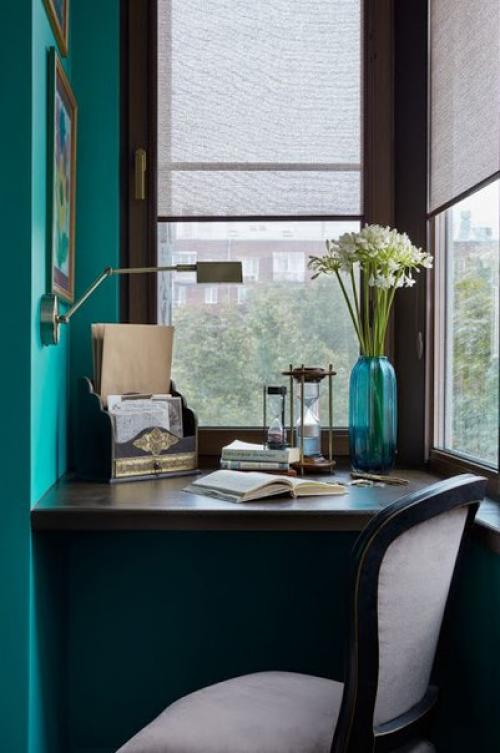 Классический интерьер с этническими нотками. 09