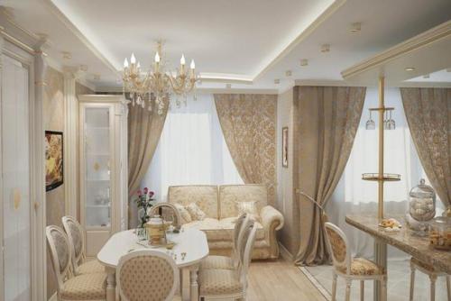 Дизайн квартиры в классическом стиле. 05