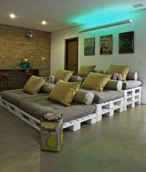 Подборка идей: мебель из паллет. 07