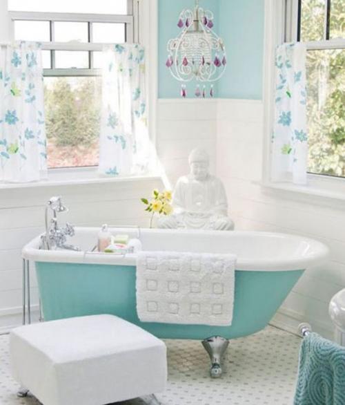 Вам примеры!  Ванная цвета тиффани? 03