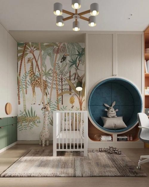 Грамотная планировка детской комнаты. 01