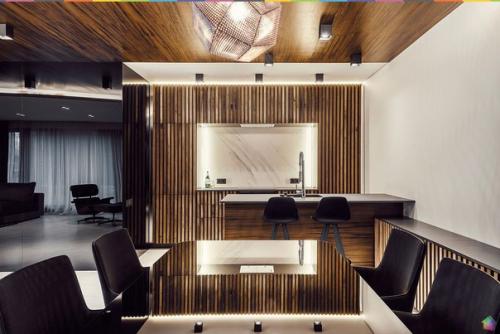 Чёрно-белая гамма в интерьере квартиры в Болгарии ч. 1. 03