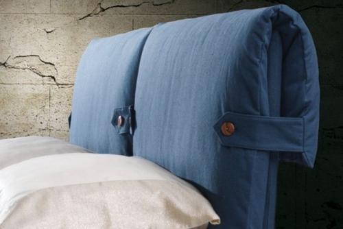 Преобразить кровать можно при помощи мягкого чехла для изголовья. 04