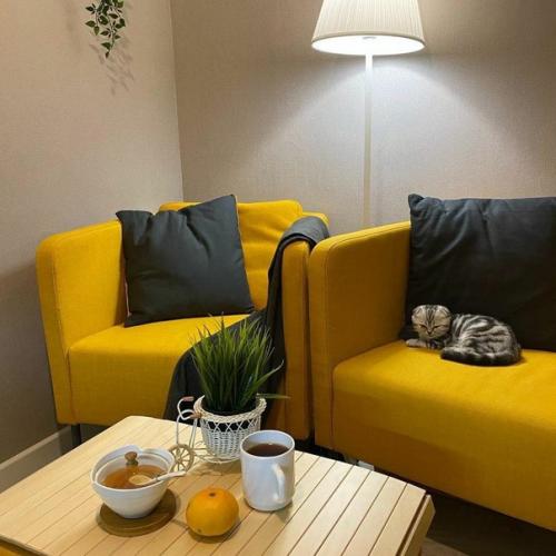 Небольшая, но зато уютная спальня - гостиная площадью в 15 кв. 07