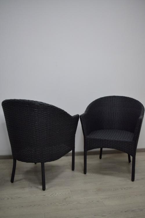 Комплект из поли ротанга в изысканном цвете гризальт - это идеальное решение для создания стильного и уютного уголка на открытом воздухе. 09