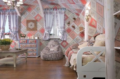 Квартира - изба.  Интерьер в русском стиле.