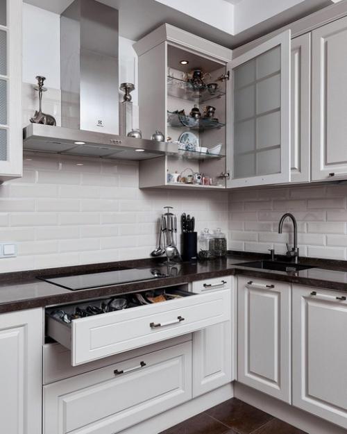 Функциональная и красивая кухня. 01