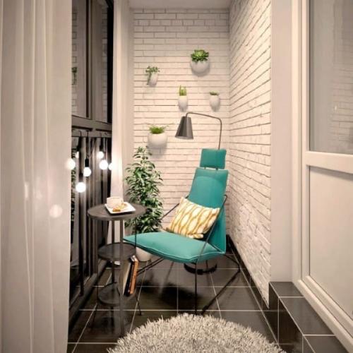 Балкон в современном стиле - это комфорт, свобода и удобство. 07