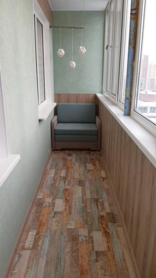 Преображение балкона.  От и до. 06