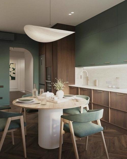 Современная трёхкомнатная квартира с природным характером. 03