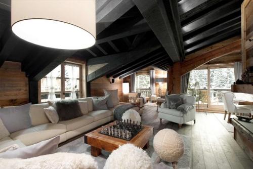 Стиль дизайна интерьера: шале. 08