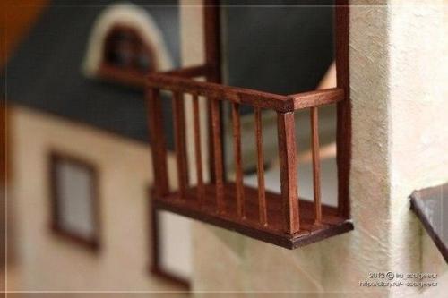 Очаровательный домик из картона. 04