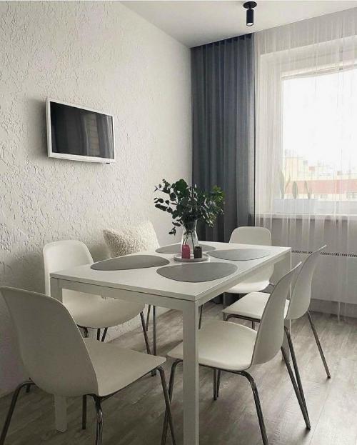 Современный интерьер в светлых тонах. 06