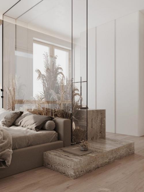Интерьер в светлых оттенках. 02