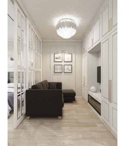 Дизайн - проект трехкомнатной квартиры 58, 02 кв. 03