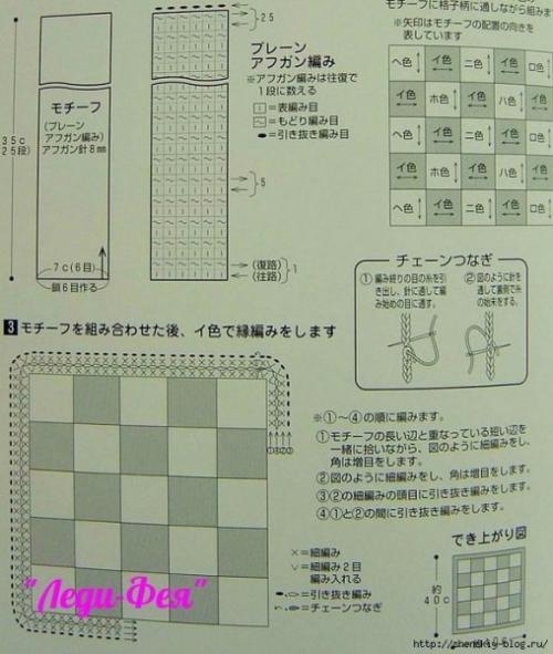 5 красивых ковриков для дома - мы вяжем крючком! 04