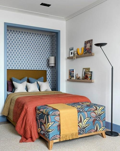 Дизайнер Анна павловская создала интерьер с природными мотивами для семьи с двумя детьми. 07