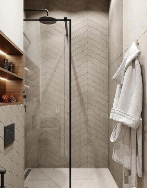 Несколько вариантов оформления санузлов. 02