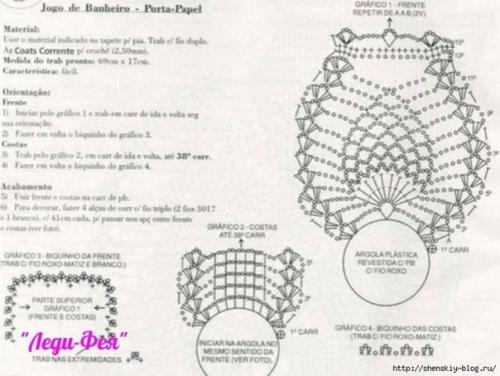5 красивых ковриков для дома - мы вяжем крючком! 01