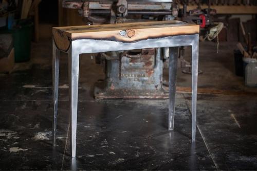 Эффектная мебель из необработанного дерева и алюминия от дизайнера Hilla Shamia. 07