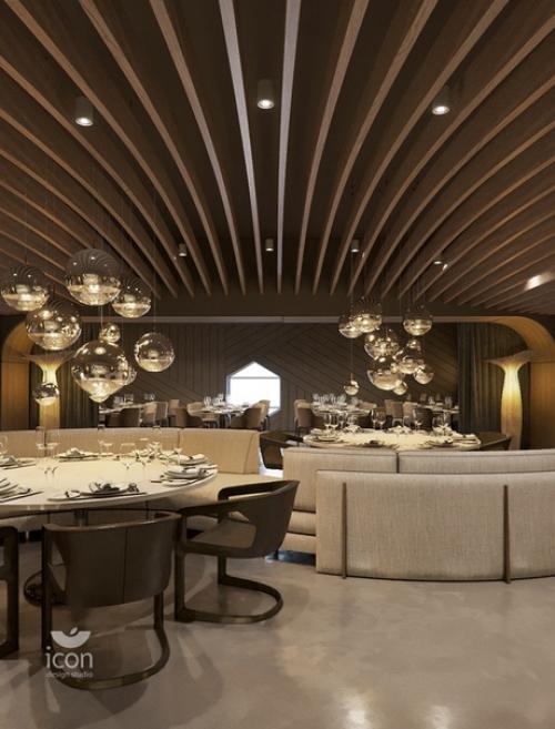 Стилистическая концепция. Ресторана платина + (1500 кв. 04