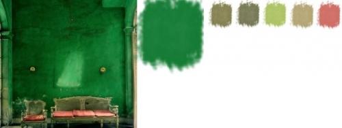 Зеленый. 9. Удачных сочетаний в интерьере. 03