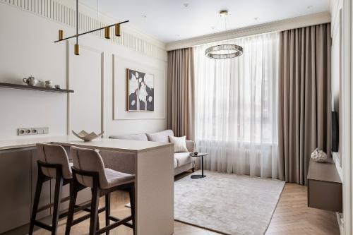 Необычная перепланировка 1-комнатной квартиры 49, 4 м 2 в ЖК вереск в Москве. 04