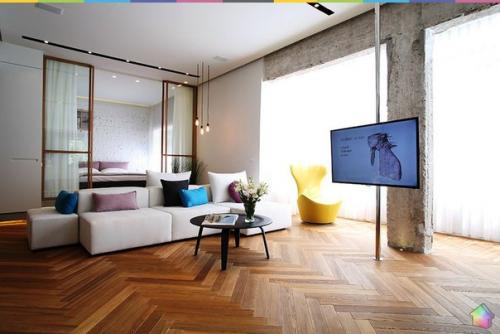 Современная квартира с элементами лофта. 02