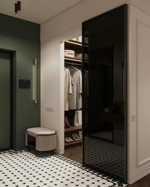 Современная трёхкомнатная квартира с природным характером. 01