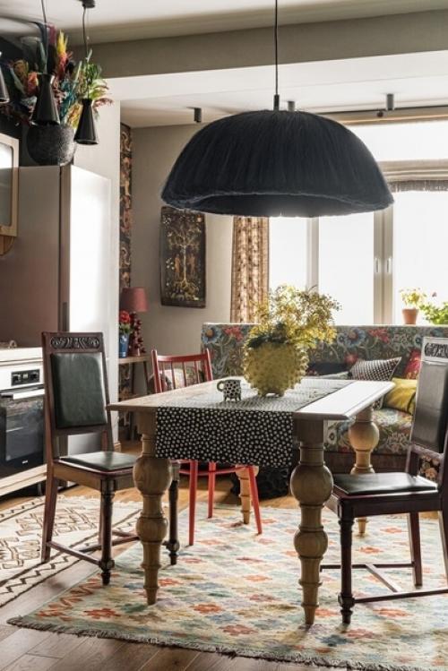 Невероятная трехкомнатная квартира архитекторов в Уфе. 01